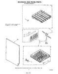 Diagram for 05 - Dishrack And Panel