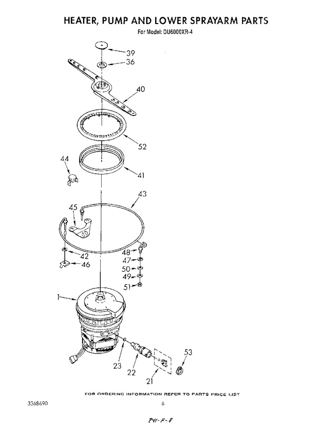 Diagram for DU6000XR4