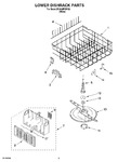 Diagram for 06 - Lower Dishrack