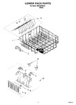 Diagram for 11 - Lower Rack