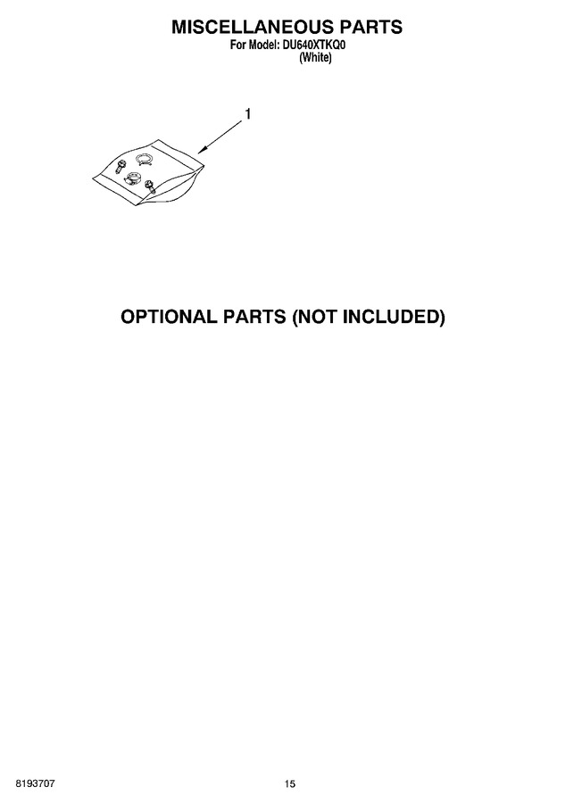 Diagram for DU640XTKQ0