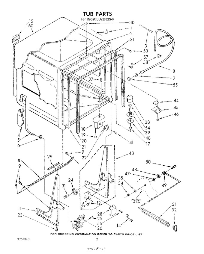 Diagram for DU7200XS0