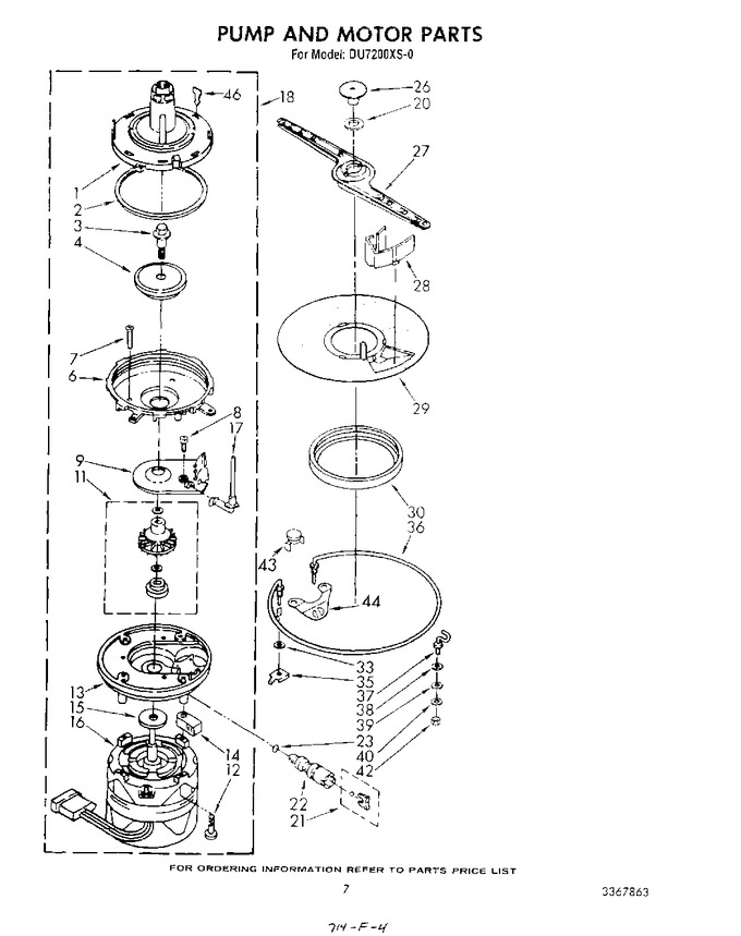 Diagram for DU7200XS0