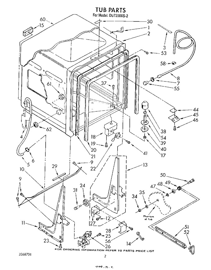 Diagram for DU7200XS2