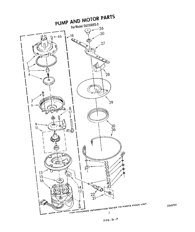 Diagram for DU7200XS2