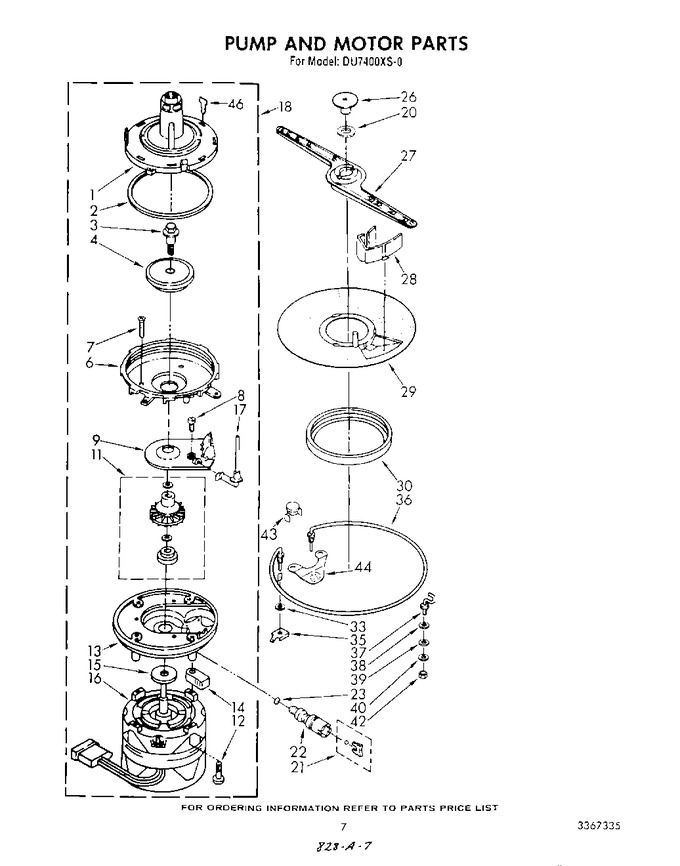 Diagram for DU7400XS0