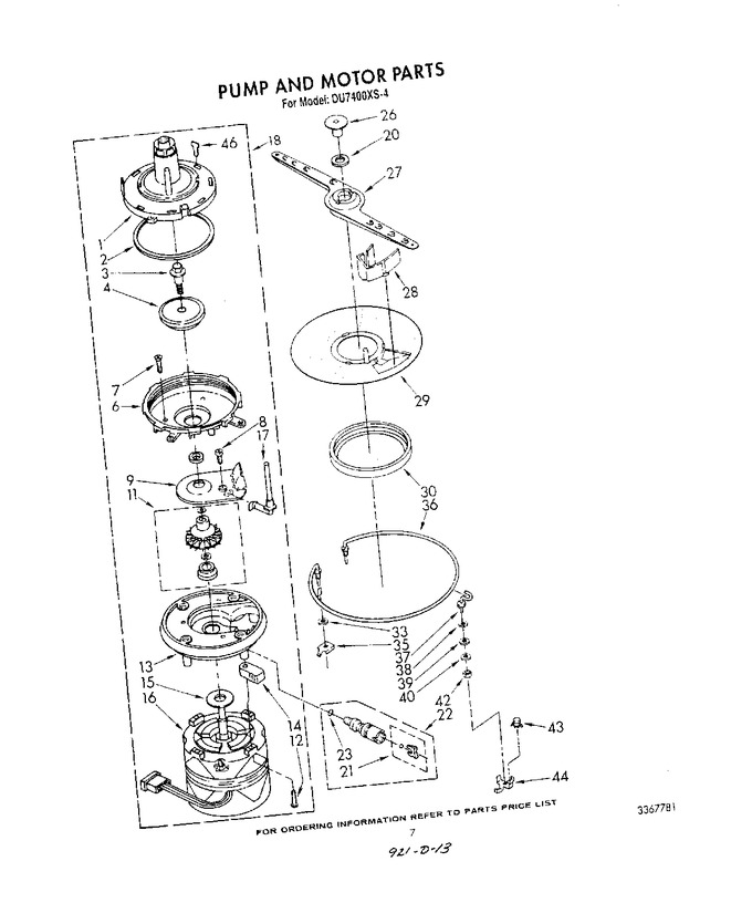 Diagram for DU7400XS4