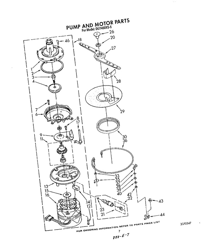 Diagram for DU7400XS5