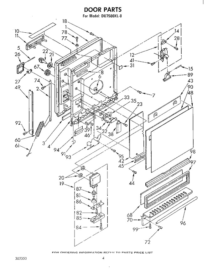 Diagram for DU7500XL0