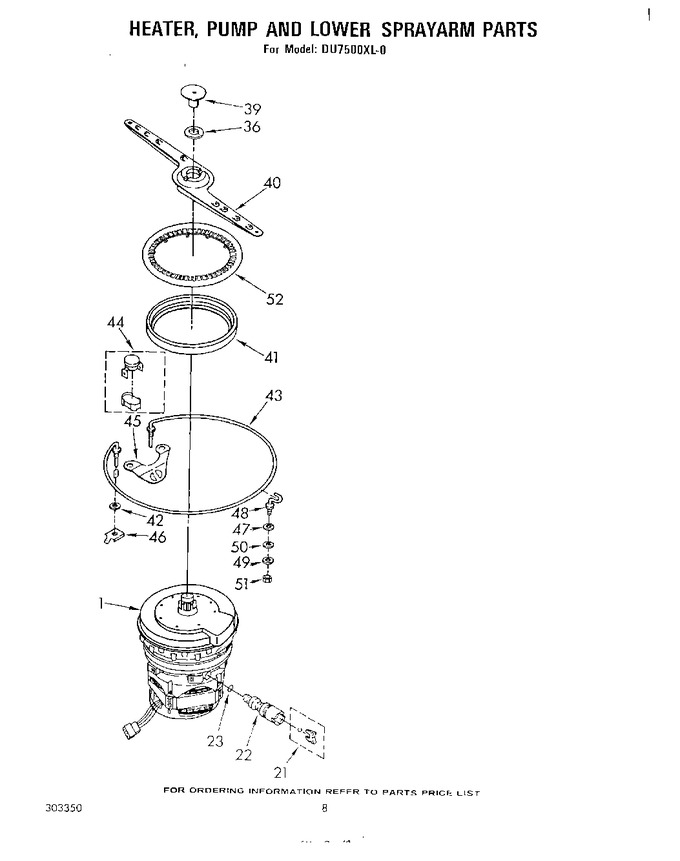 Diagram for DU7500XL0