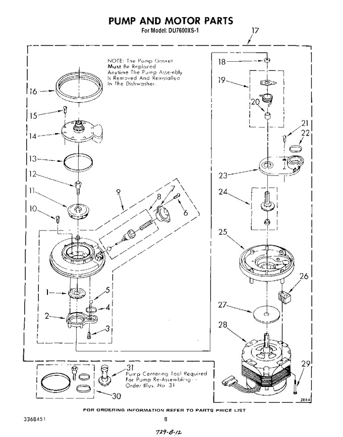 Diagram for DU7600XS1