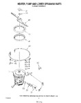 Diagram for 04 - Heater, Pump And Lower Sprayarm