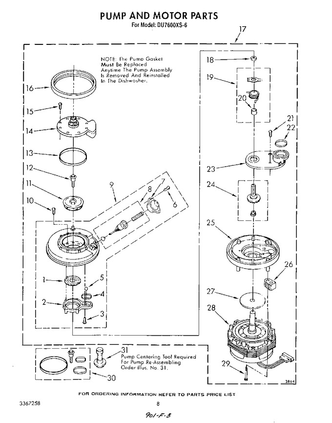 Diagram for DU7600XS6