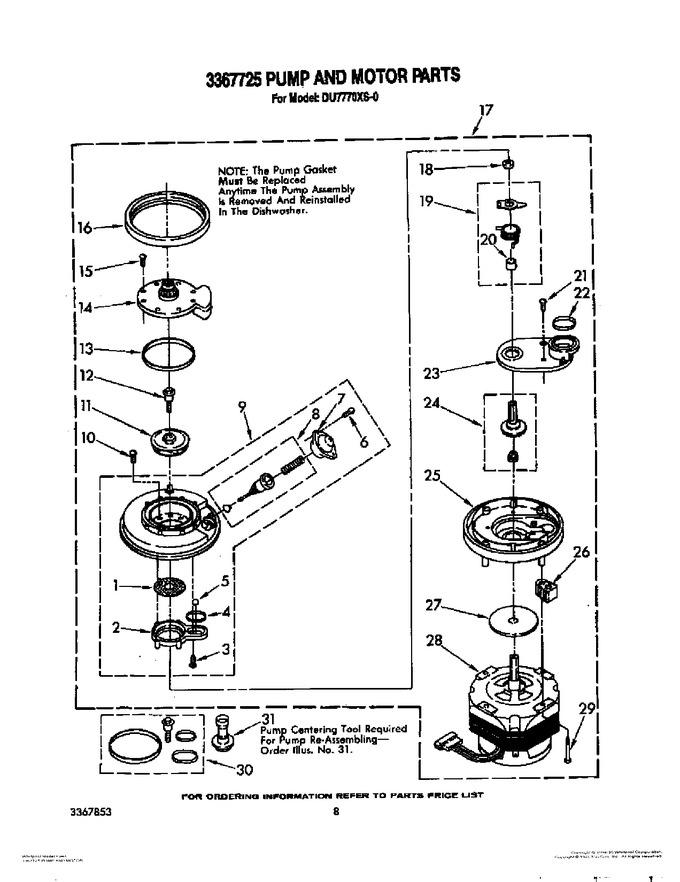 Diagram for DU7770XS0