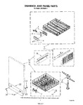 Diagram for 05 - Dishrack And Panel