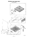 Diagram for 05 - Dishrack And Panel