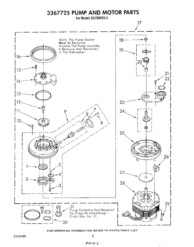 Diagram for DU7800XS3