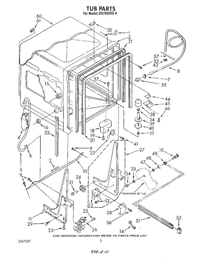 Diagram for DU7800XS6