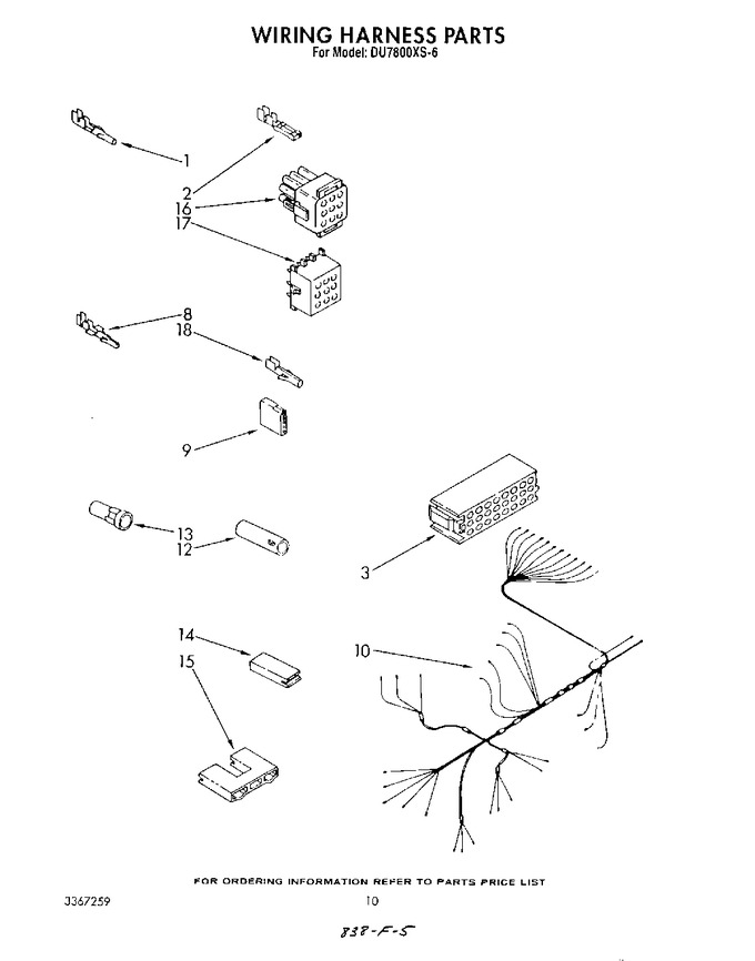 Diagram for DU7800XS6