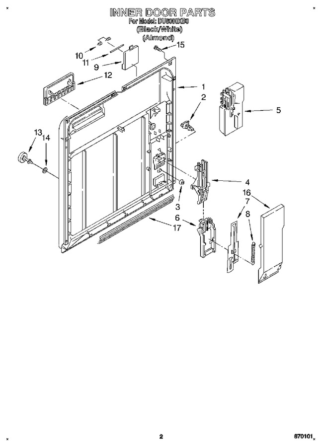 Diagram for DU8000XB0