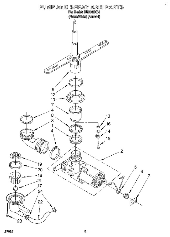 Diagram for DU8000XB1