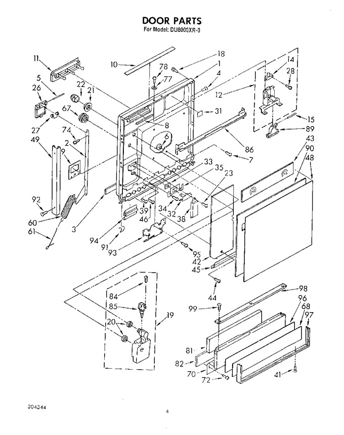 Diagram for DU8000XR0