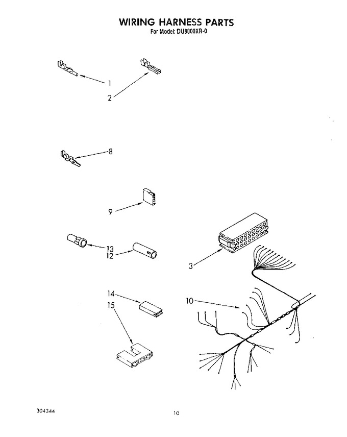 Diagram for DU8000XR0