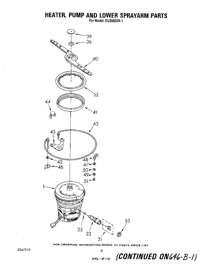 Diagram for DU8000XR1