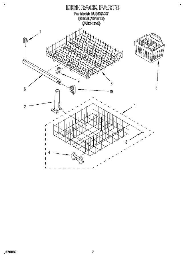 Diagram for DU8000XX7