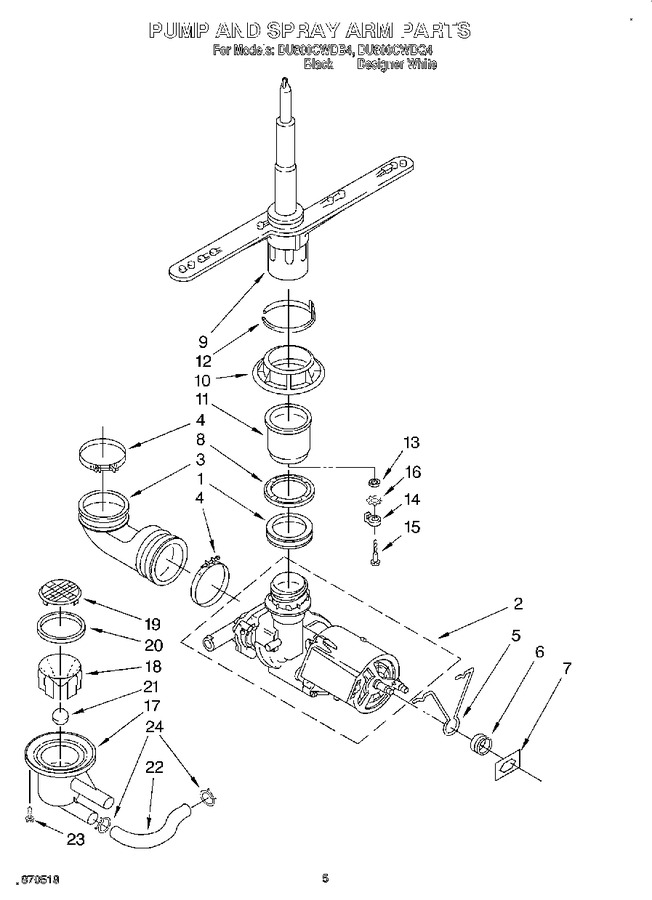 Diagram for DU800CWDB4