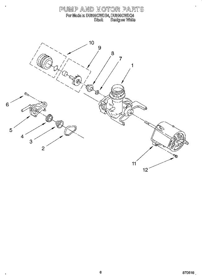 Diagram for DU800CWDB4