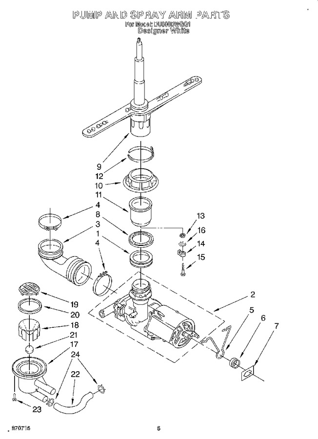 Diagram for DU800DWGQ1