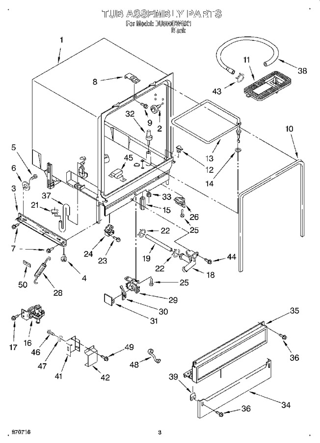 Diagram for DU800DWGX1