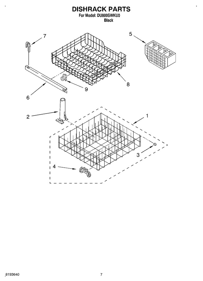 Diagram for DU800SWKU0