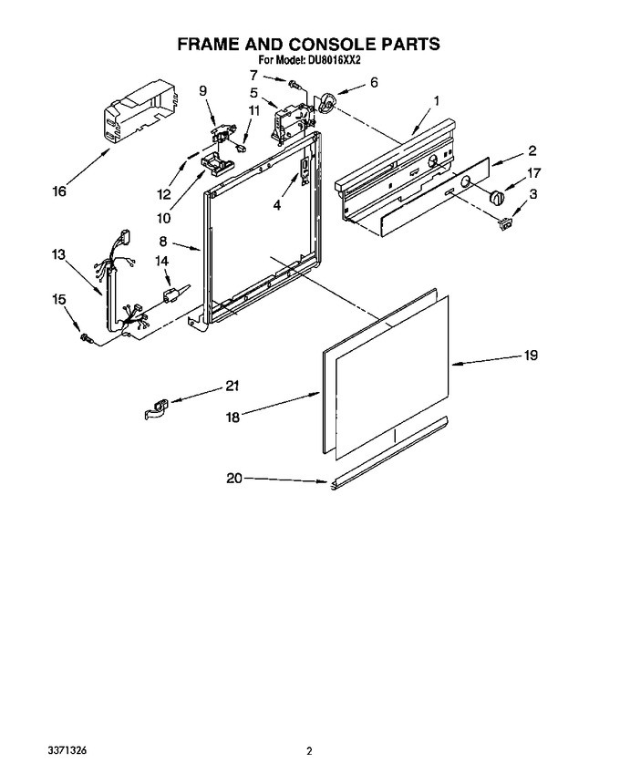 Diagram for DU8016XX2