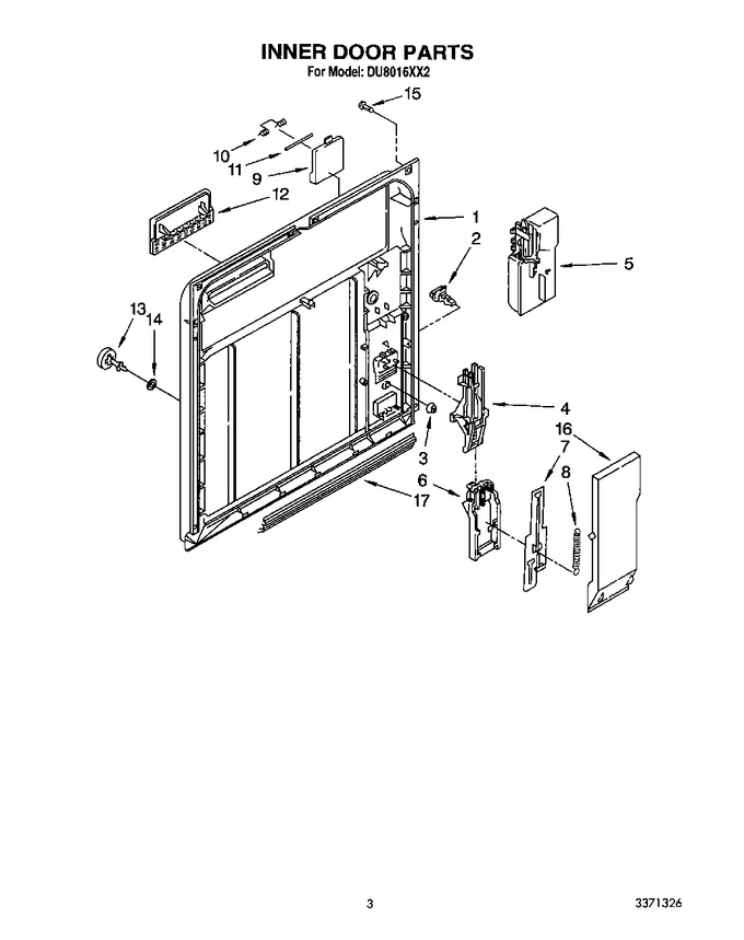 Diagram for DU8016XX2