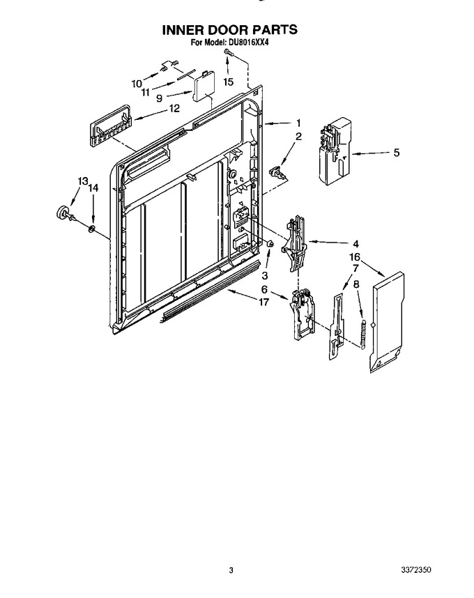 Diagram for DU8016XX4