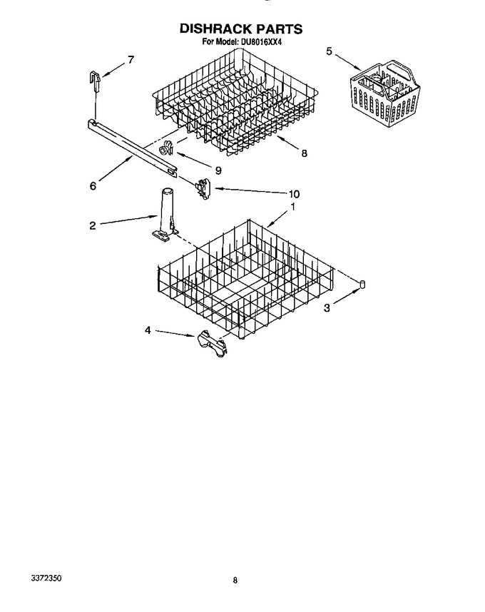 Diagram for DU8016XX4