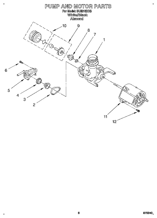 Diagram for DU8016XX6