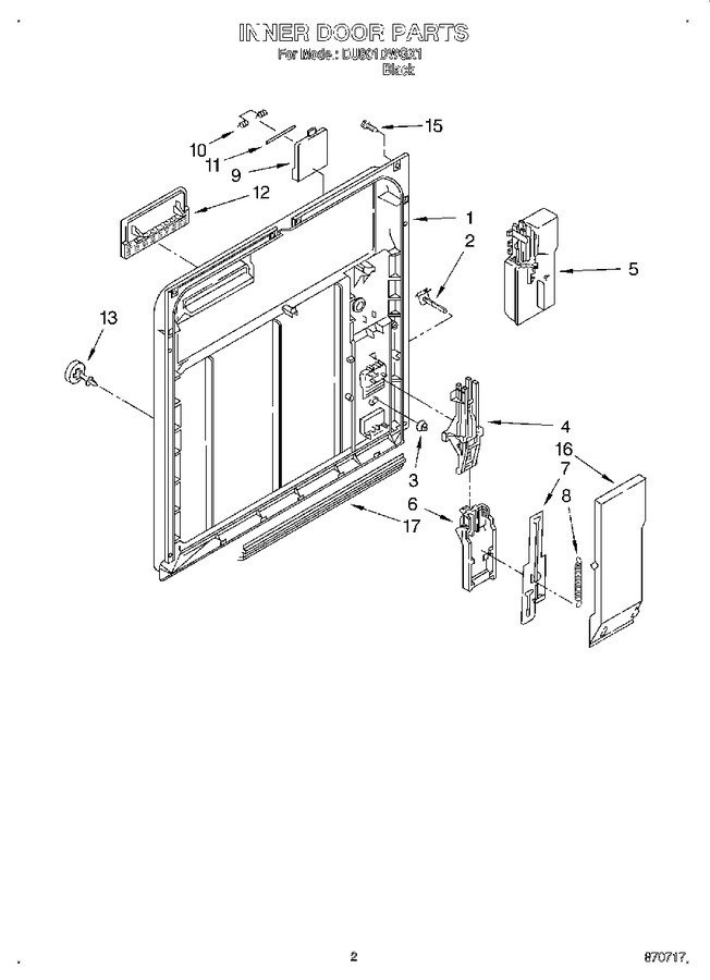 Diagram for DU801DWGX1