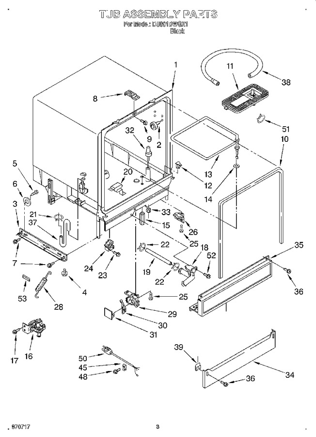 Diagram for DU801DWGX1