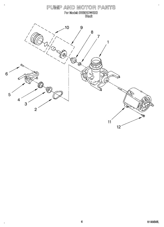 Diagram for DU801DWGX2