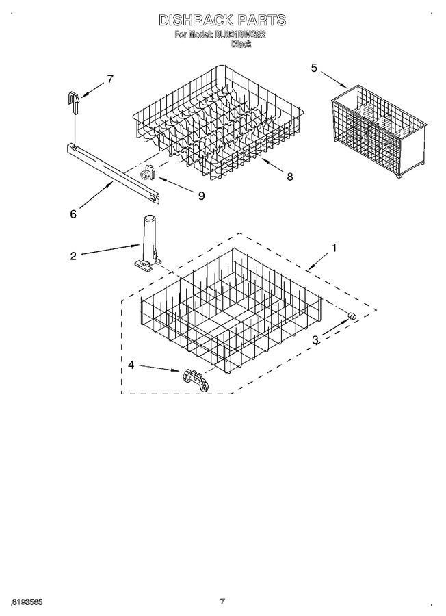 Diagram for DU801DWGX2