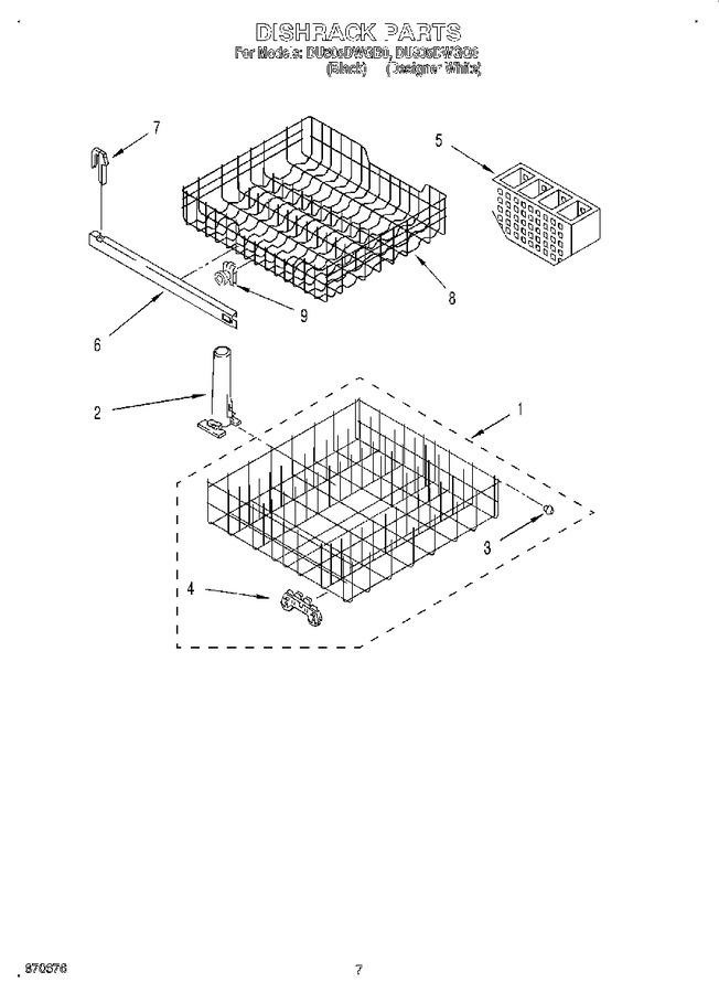 Diagram for DU805DWGB0