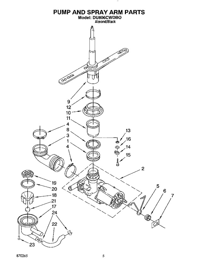 Diagram for DU806CWDB0