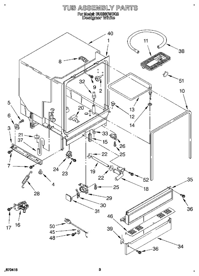 Diagram for DU806CWDQ3