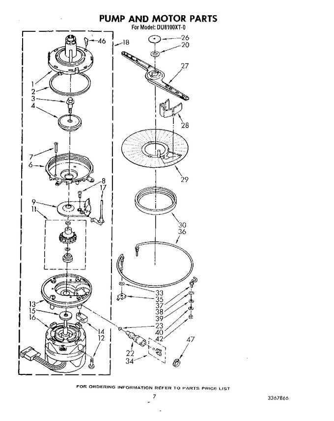 Diagram for DU8100XT0