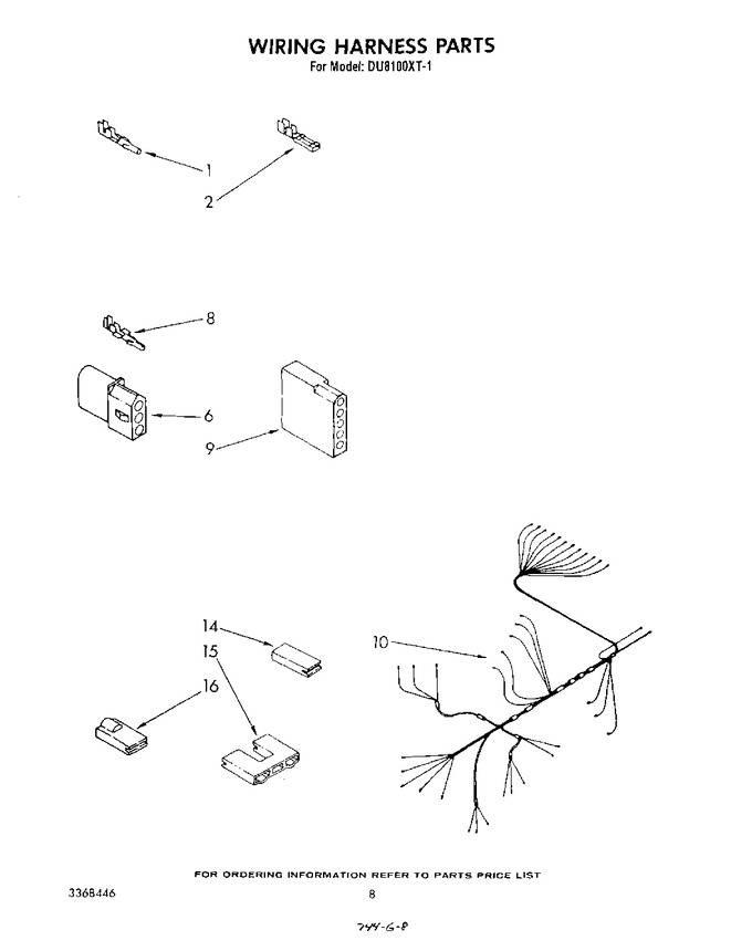 Diagram for DU8100XT1