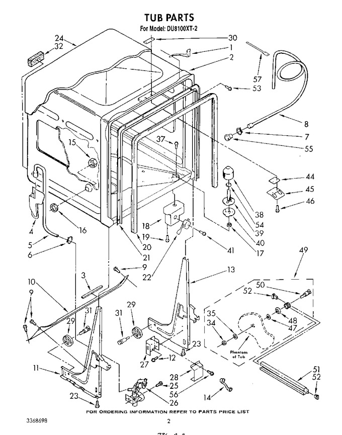 Diagram for DU8100XT2