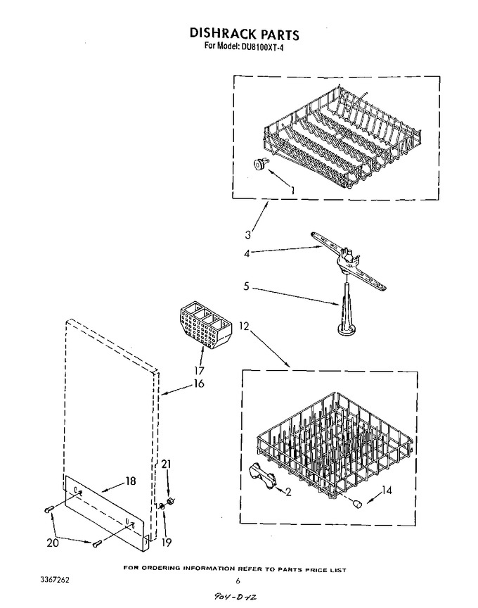 Diagram for DU8100XT4